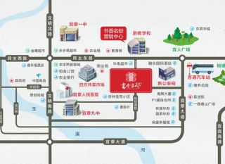 郴州-宜章县书香名邸为您提供该项目区位图欣赏
