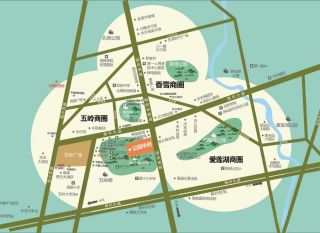 郴州-苏仙区公园华府为您提供该项目区位图欣赏