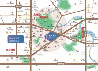 郴州-苏仙区振兴之门为您提供该项目区位图欣赏