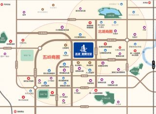 郴州-北湖区志诚丽景佳苑为您提供该项目区位图欣赏