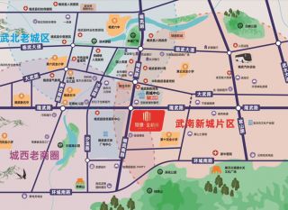 郴州-临武县金榜府为您提供该项目区位图欣赏